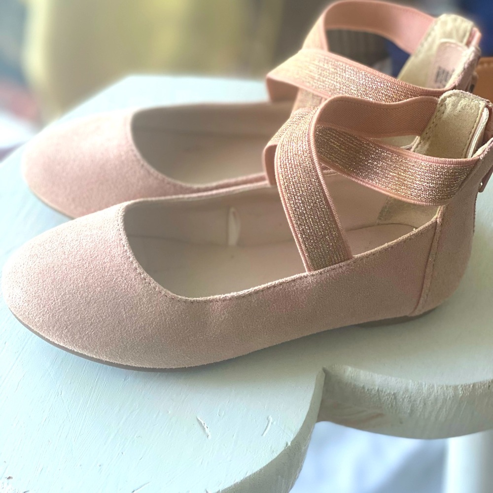 Pink/blush Girls ballet flats
